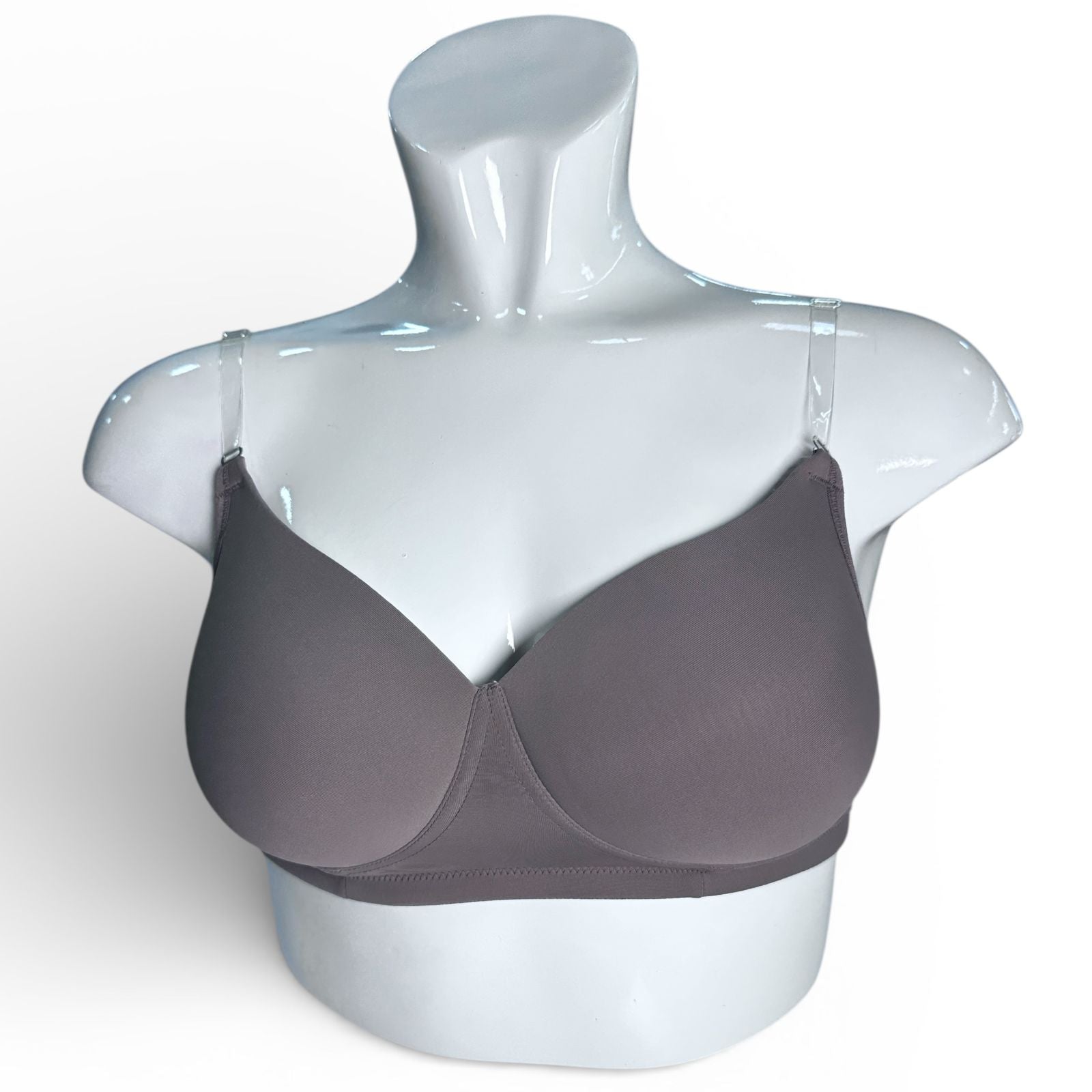 Transparent Straps Padded Bra 1131