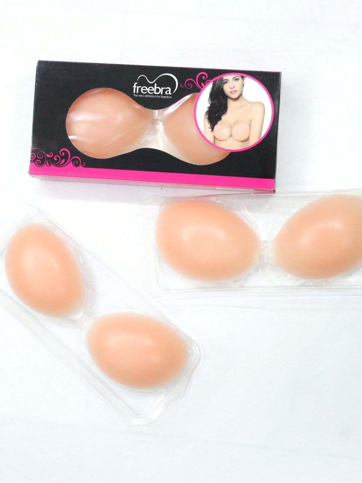 Stick-on Lightly Padded Bra  (Beige)